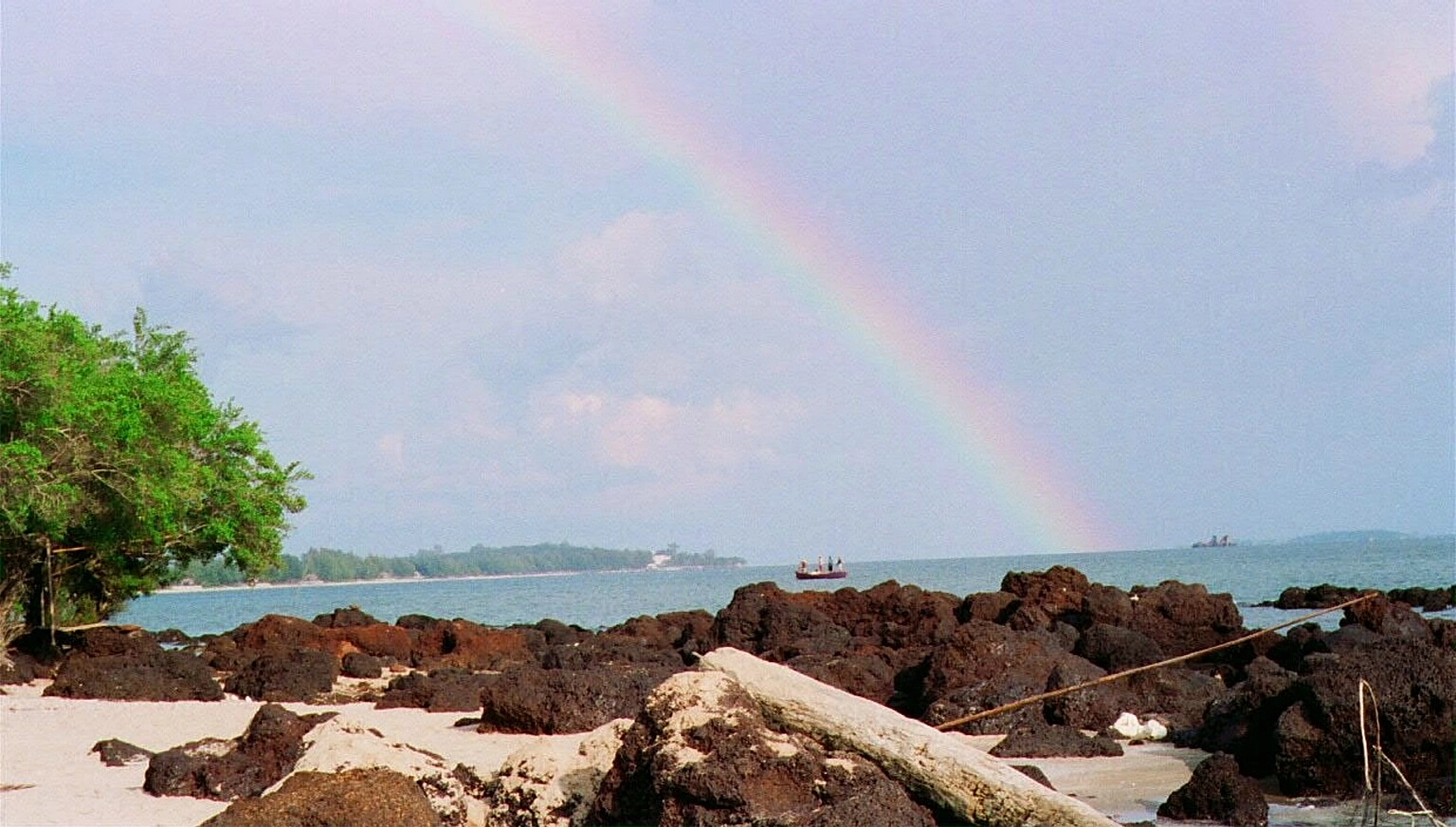 Regnbåge vid Palmeraie Beach Hotel