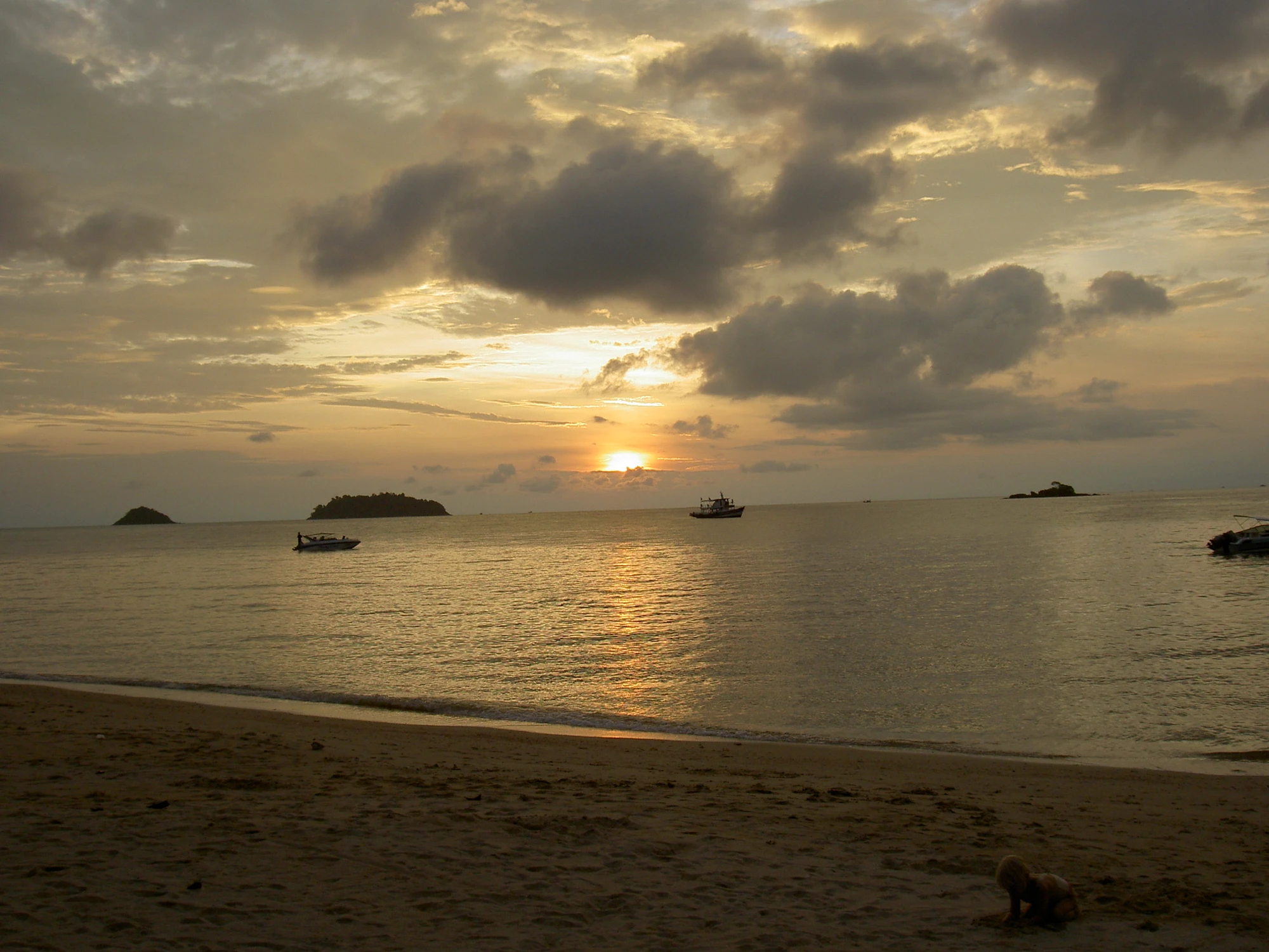 Fin Solnedgångsbild vid Cliff Beach Hotel
