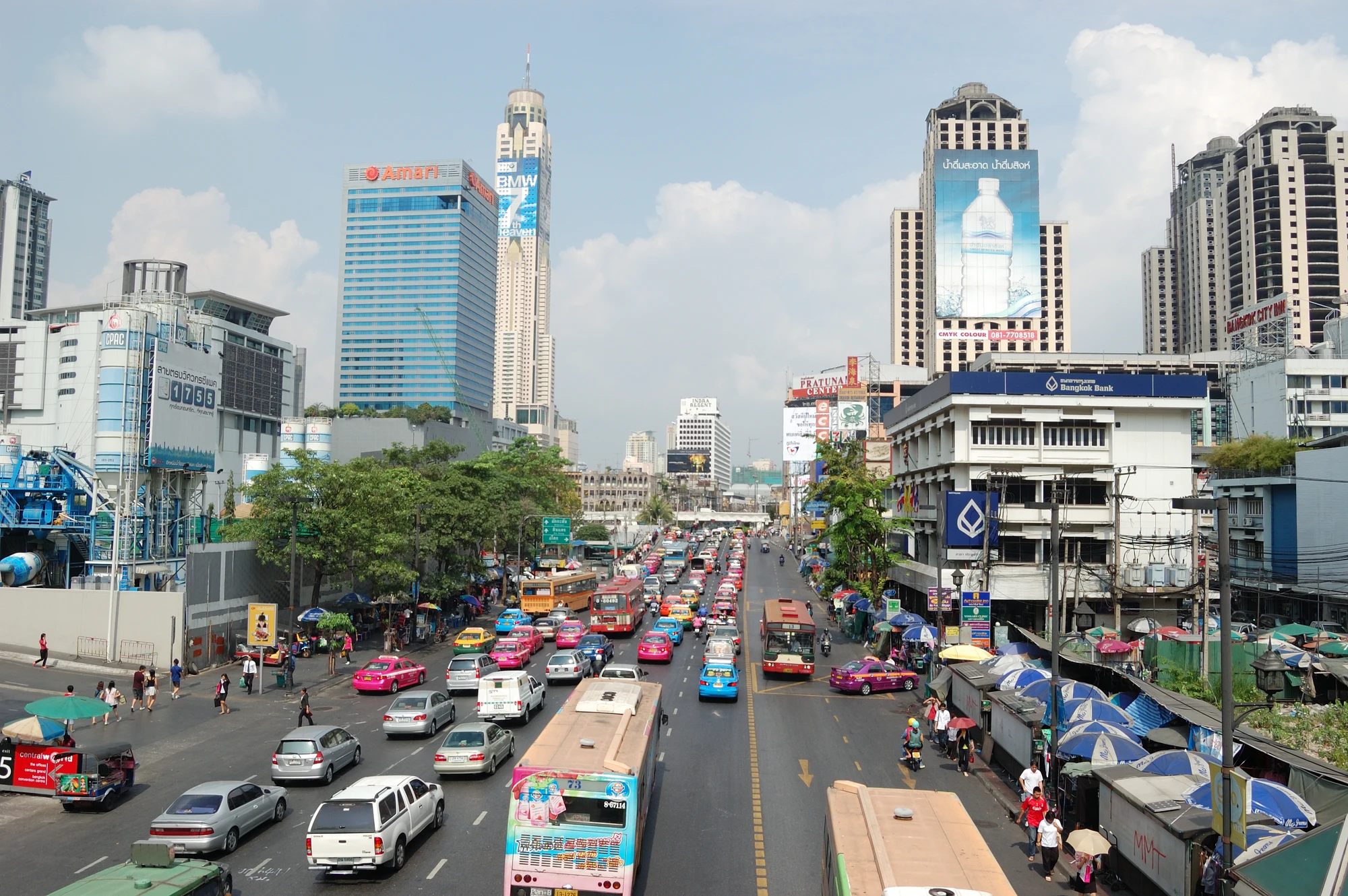 Phetchaburi Road, troligen på väg till MBK