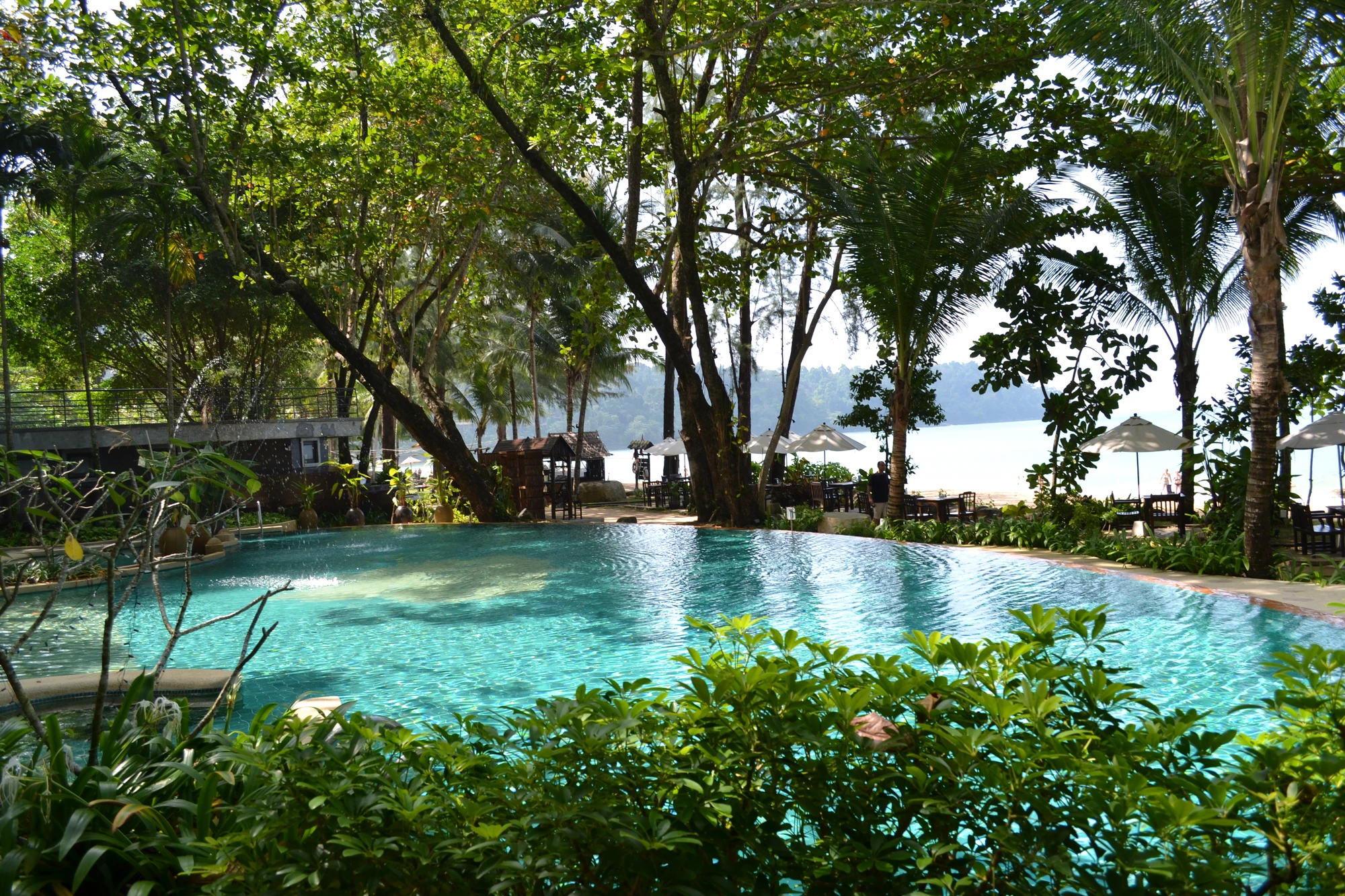 Poolen på Kao Lak Resort