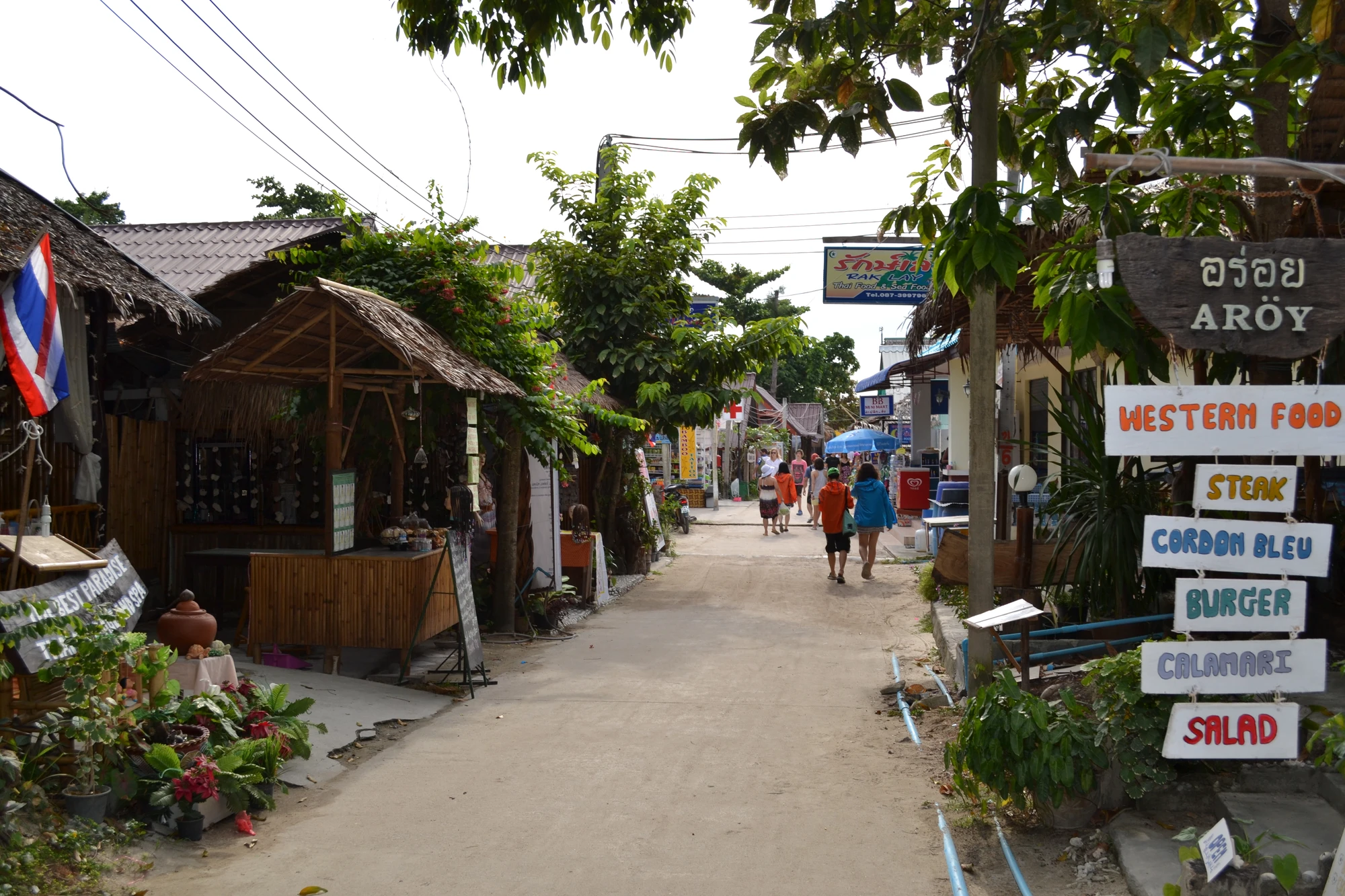 Vägen mellan Pattaya och Sunset beach