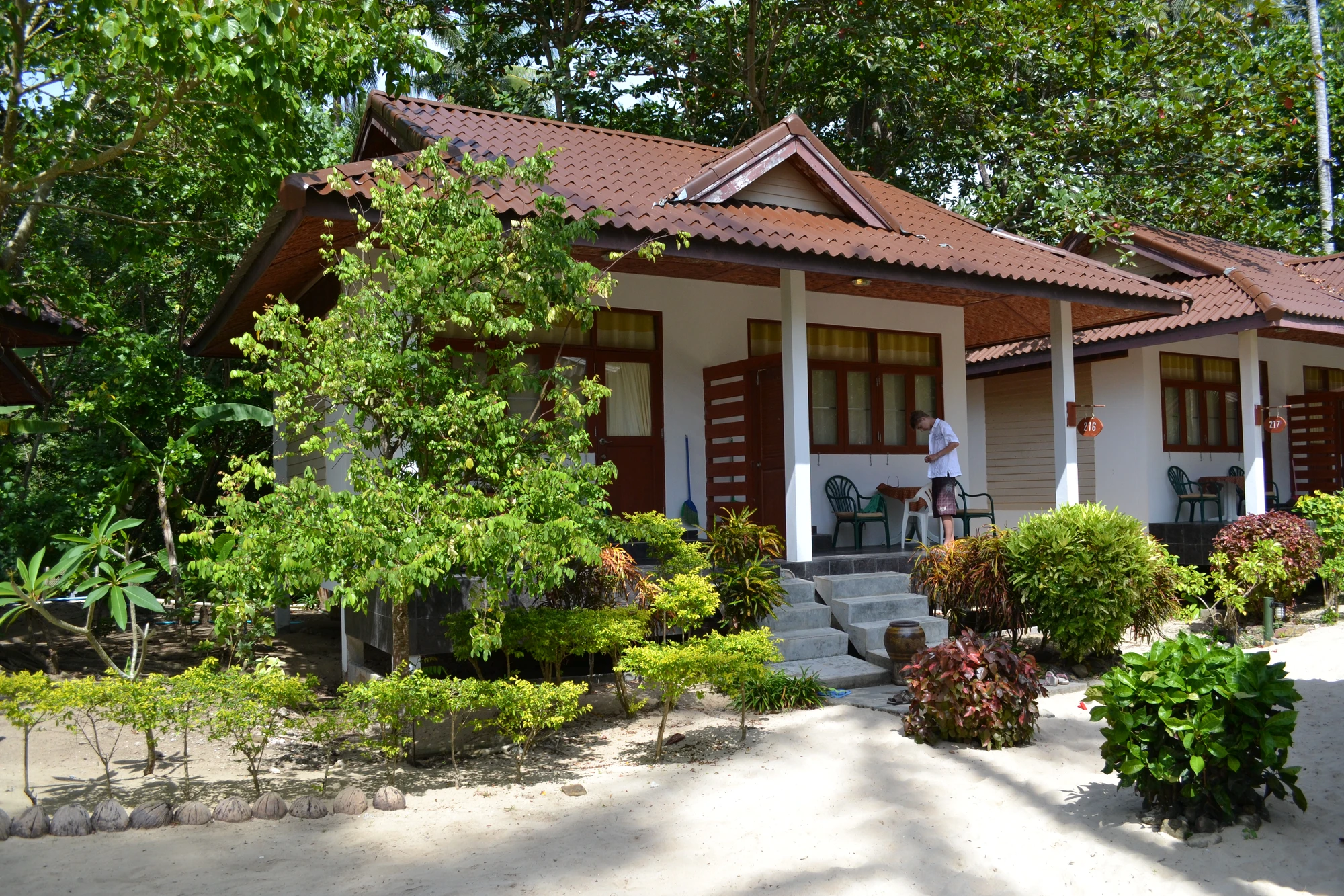 Vår Bungalow på Charlie Beach resort Vår Bungalow på Charlie Beach resort