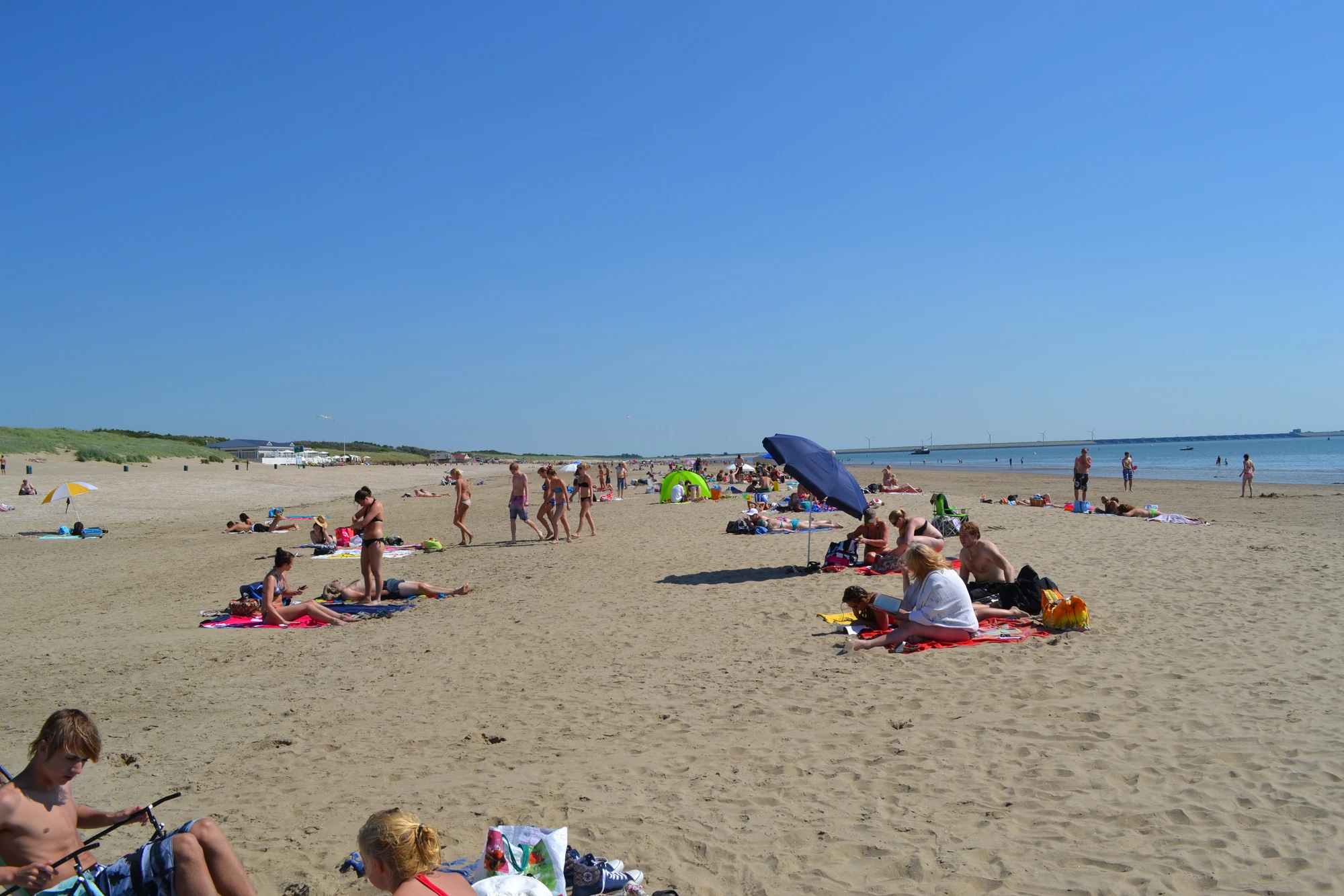 Slappardag i Domburg