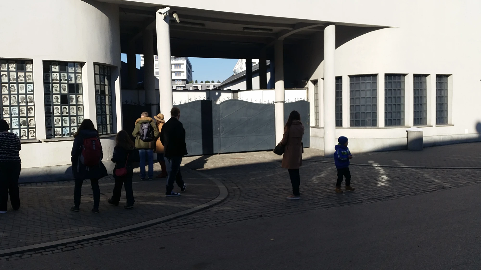 Schindlers fabrik, vi gick inte in