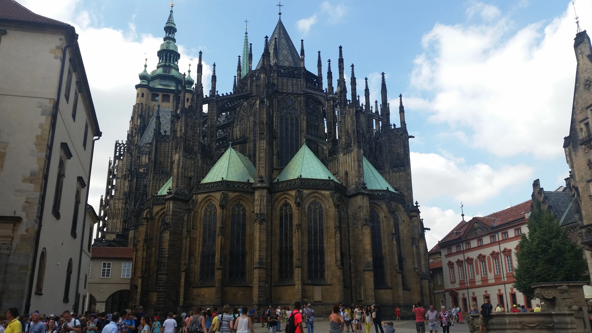 St. Vitus katedralen vid slottet