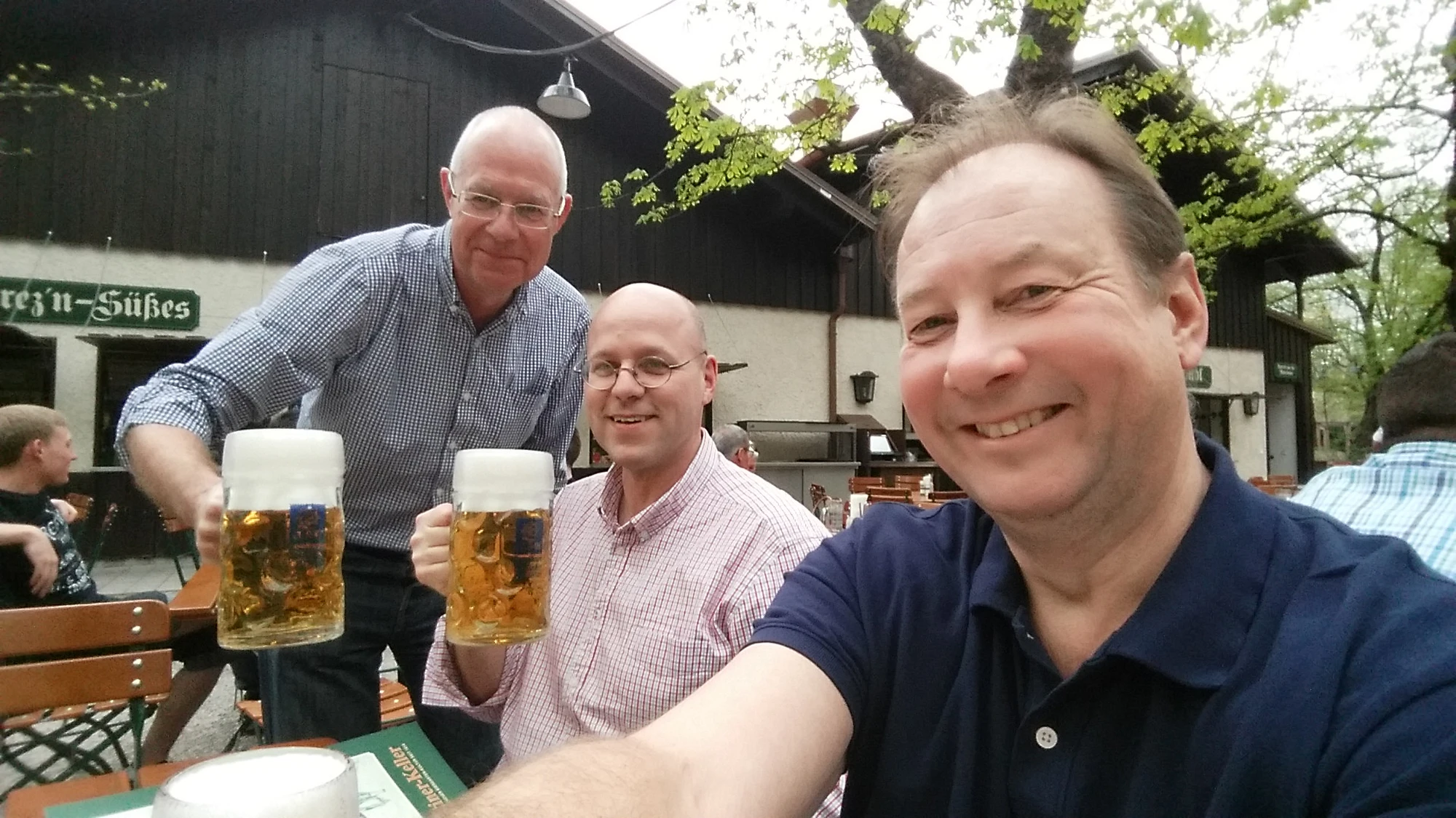Klassiska bilden Augustiner Keller
