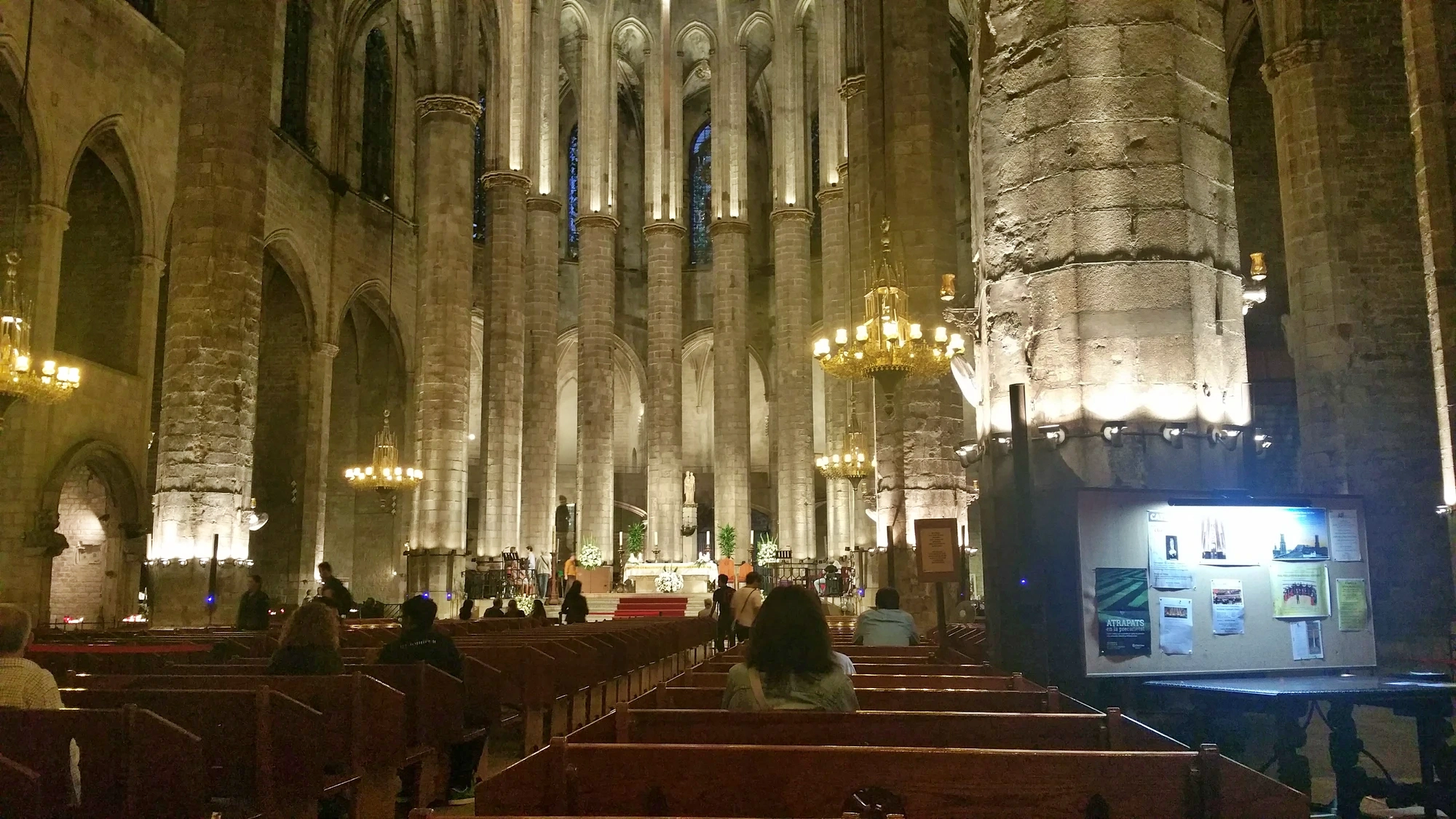 Basilica of Santa Maria del Mar Basilica of Santa Maria del Mar
