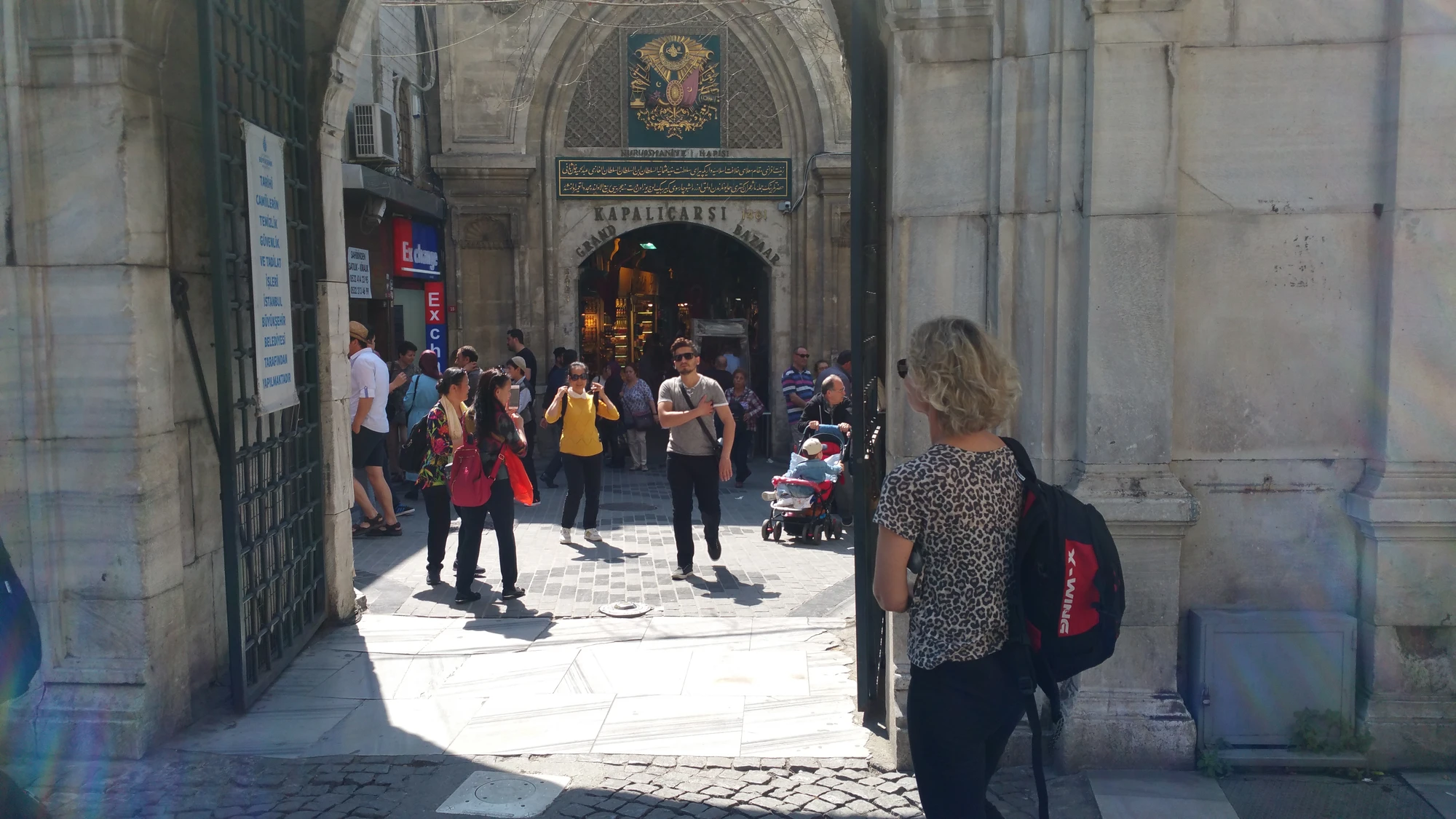 Ingången till Grand Bazaar
