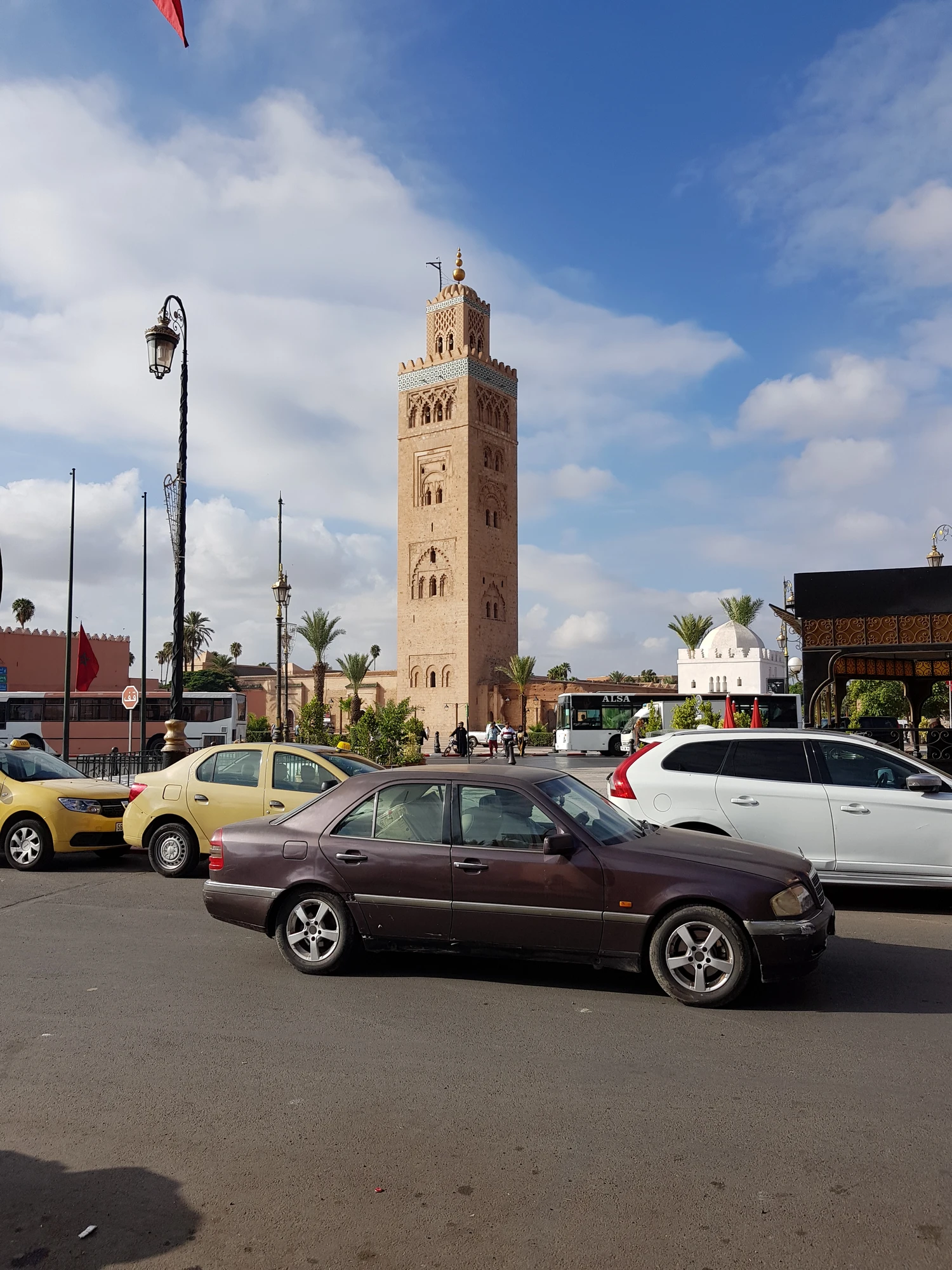 På väg till Kasbah Moskén