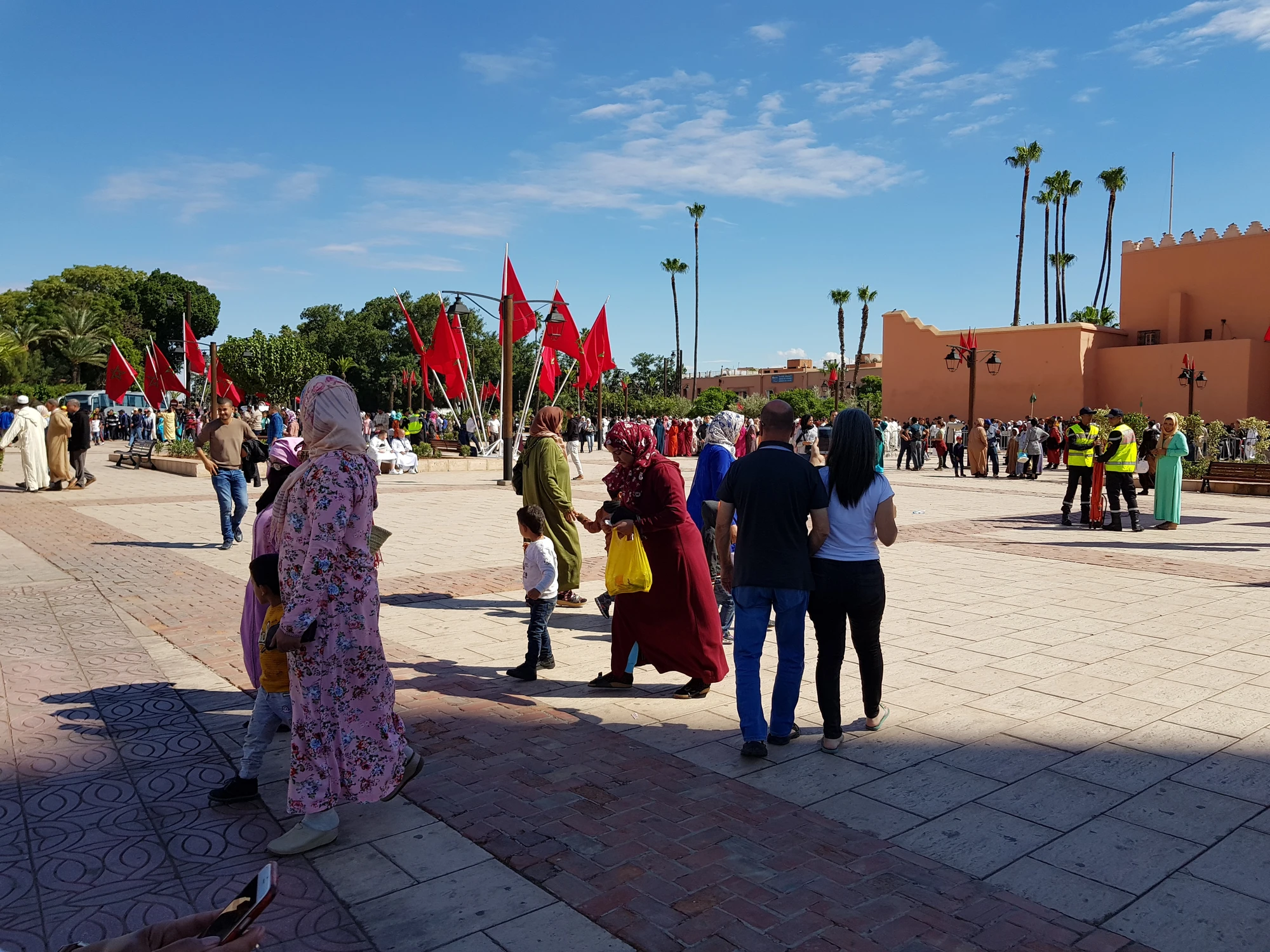 Vid Koutoubia moskén