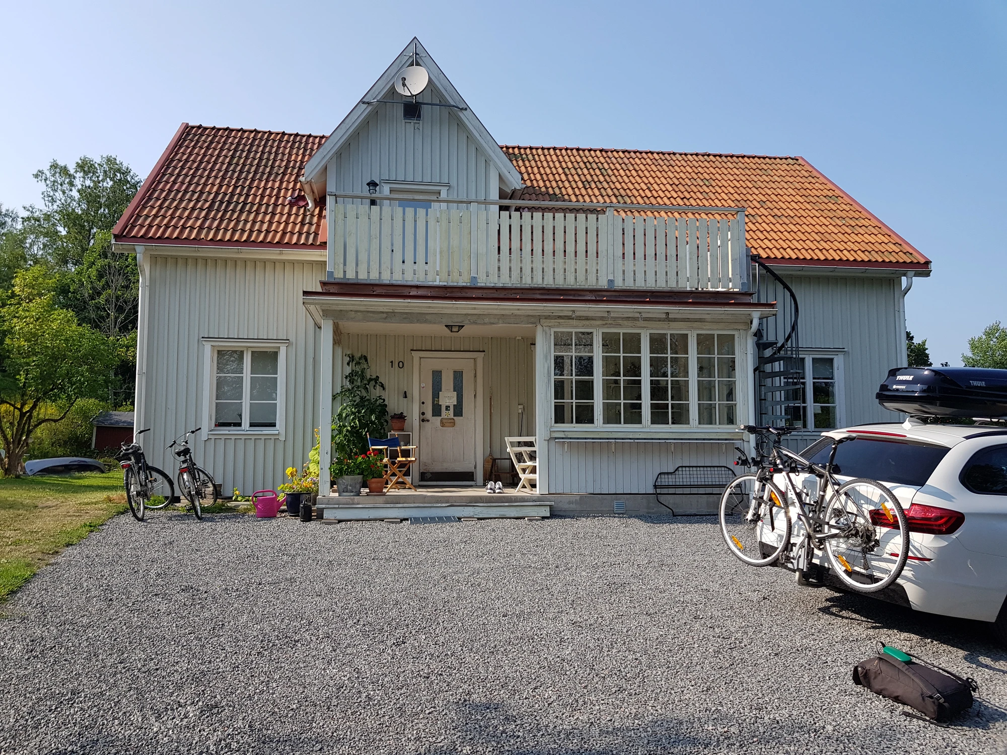 Trevligt boende första natten Villa Weidling