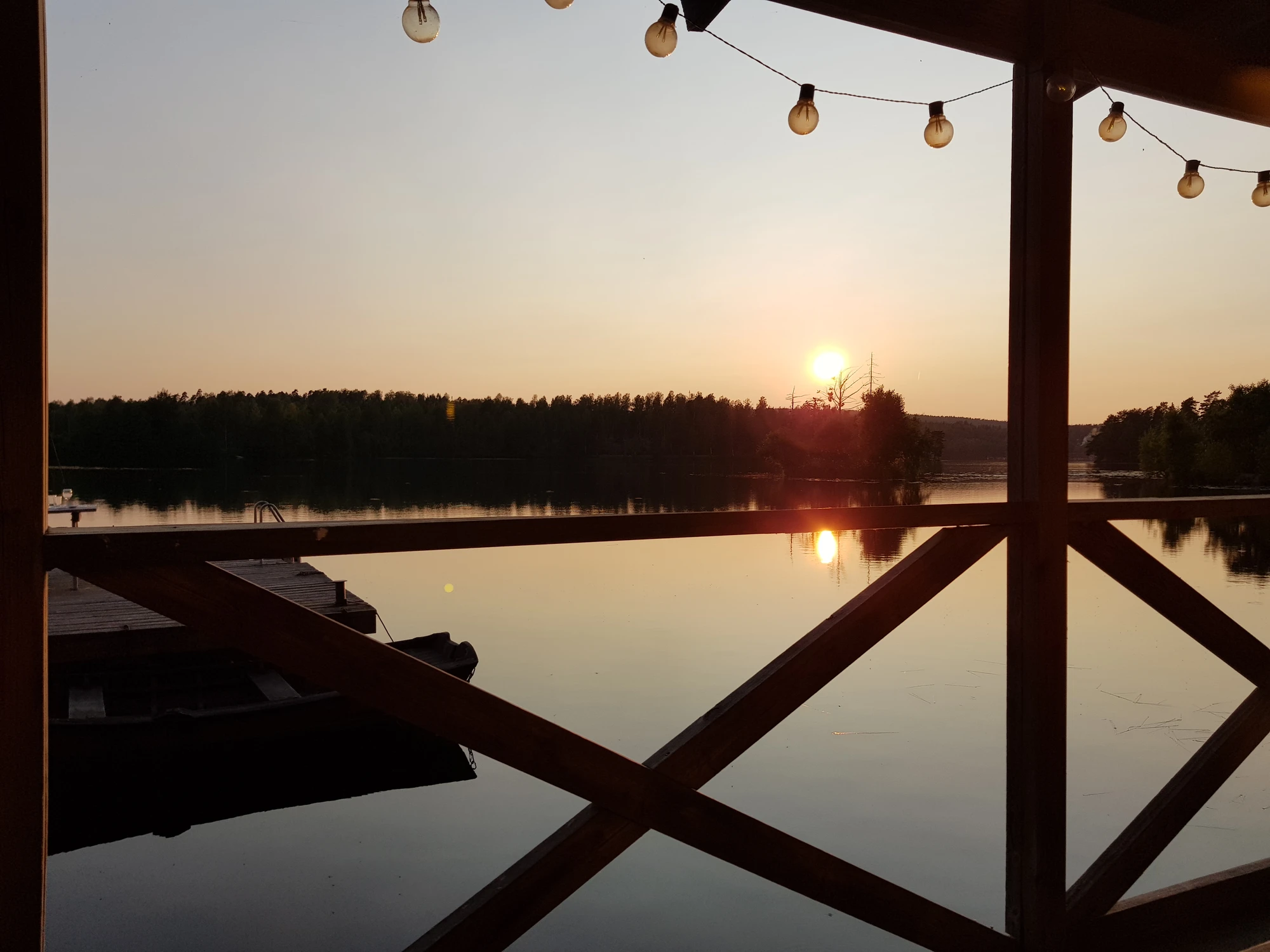 Middag Upperud, sista kvällen i Dalsland