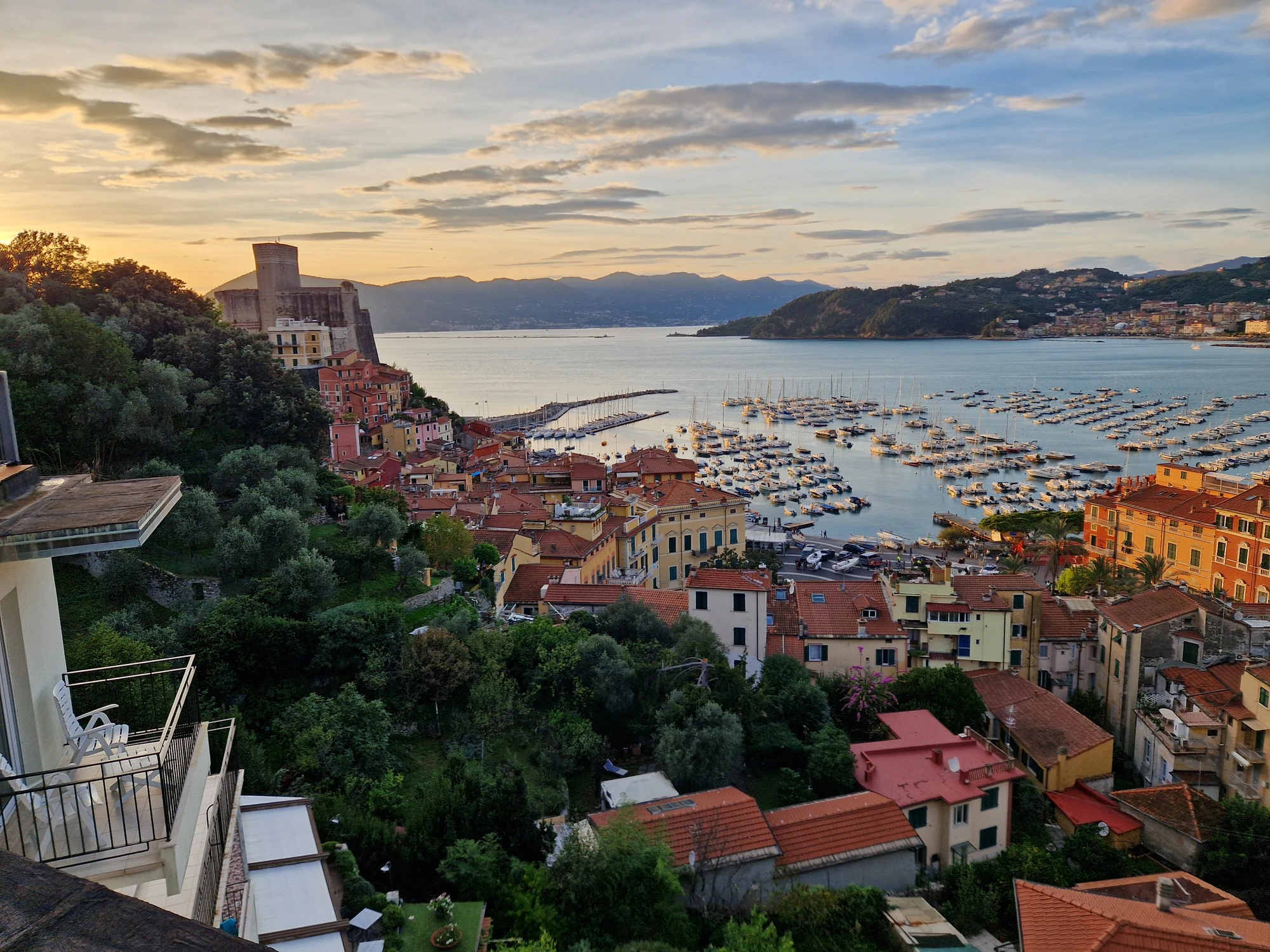 Utsikt från Doria Park Hotel Lerici 2024