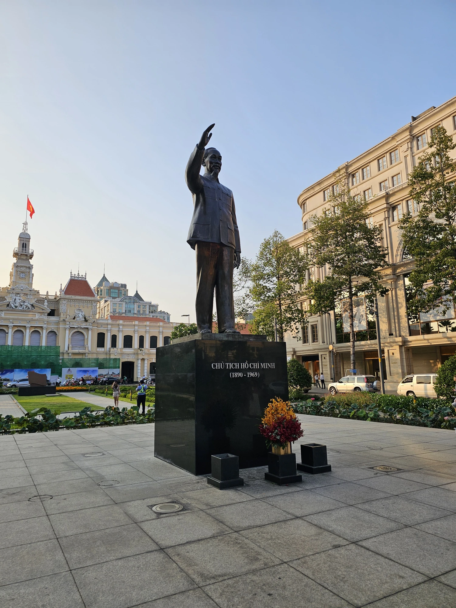 Statyn Ho Chi Minh Saigon