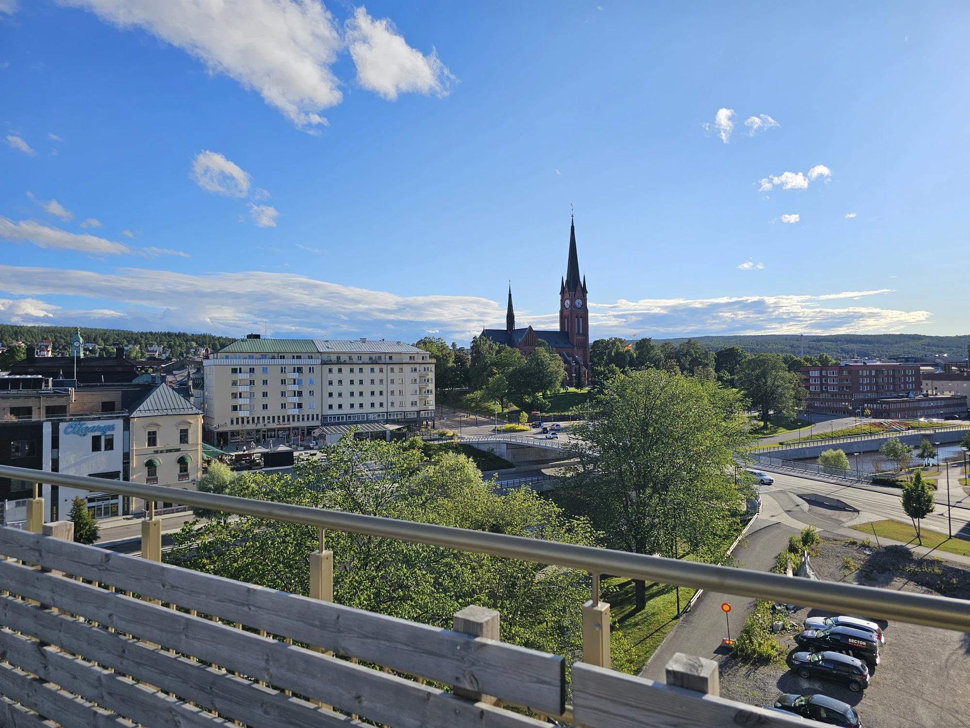 Från Clarion Hotell i Sundsvall