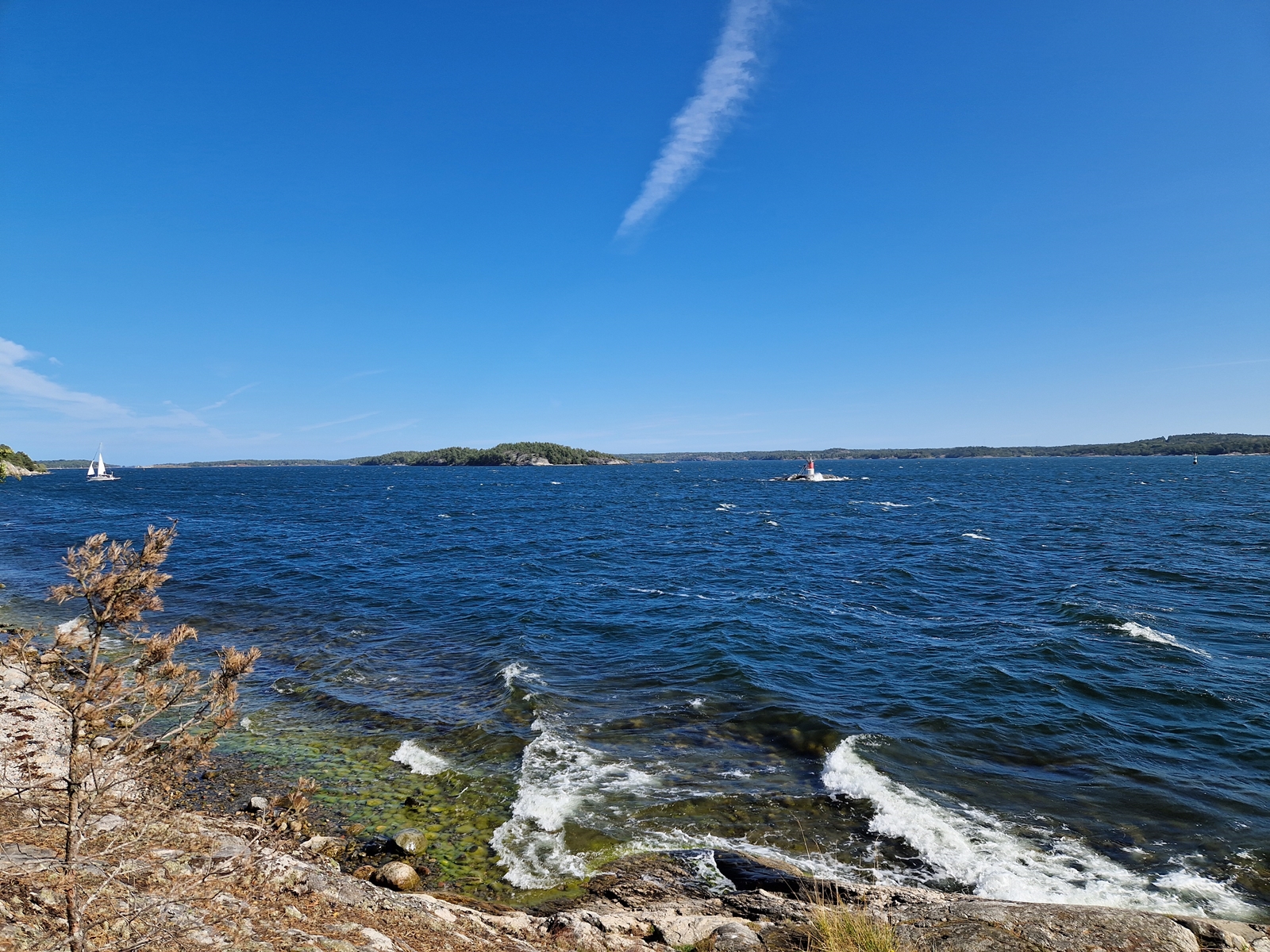 Vandring Gålörundan. Ganska tung, men vackert väder. 24 Augusti