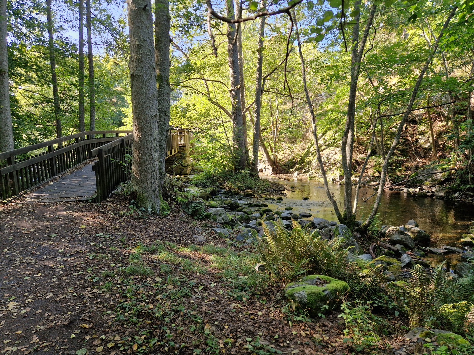 På väg till Nyfors Tyresö